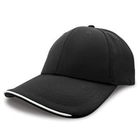 Streamliner Contrast Piping Curved Peak Cap thumbnail 3 streamliner - madhats.com.au