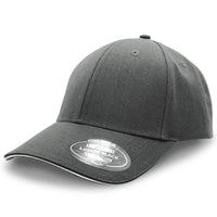 San Marino Cap with Double Sandwich Design and Tri-Stripe Strap thumbnail 27 san marino cap 02 - madhats.com.au