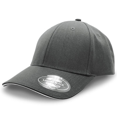 San Marino Cap with Double Sandwich Design and Tri-Stripe Strap