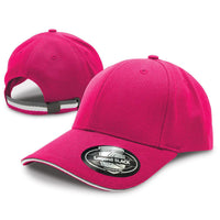 San Marino Cap with Double Sandwich Design and Tri-Stripe Strap thumbnail 5 san marino cap 02 - madhats.com.au