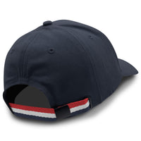 San Marino Cap with Double Sandwich Design and Tri-Stripe Strap thumbnail 22 san marino cap 02 - madhats.com.au