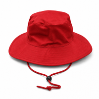 Flex Premium Surf Hat With Break-Away Strap thumbnail 37 red front