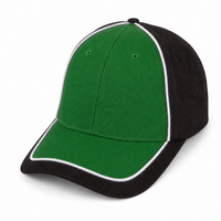 Arena Two Tone Structured Snapback Cap thumbnail 13 black.white.green angle