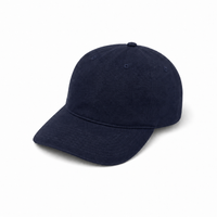 1156 Classic Canvas Cap in Multiple Premium Colors thumbnail 34 midnight blue angle