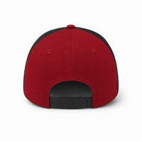 GTO 112 Trucker Hat with Ventilated Comfort and Adjustable Fit thumbnail 126 cardinal black back