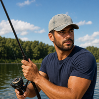 Classic Stone Washed Dad Hat with Metal Buckle Closure thumbnail 25