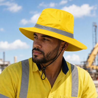 Hi Vis Reflector Safety Hat