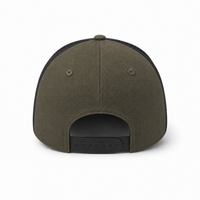 GTO 112 Trucker Hat with Ventilated Comfort and Adjustable Fit thumbnail 134 loden black back