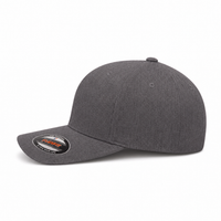 Flexfit Heatherlight Cap with Melange Fabric in Grey Tones thumbnail 3