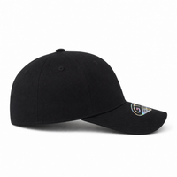 GTO 112 Trucker Hat with Ventilated Comfort and Adjustable Fit thumbnail 141 black right