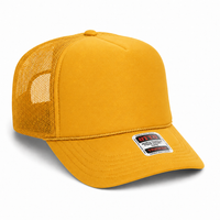 Ottocap 39165 High Crown Foam trucker with rope thumbnail 6 gold angle