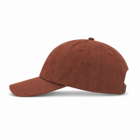 Flex Bamboo Eco-Friendly 6-Panel Unstructured Cap with Moisture-Wicking Sweatband thumbnail 9 chocolate left