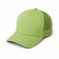 Kosiosko Structured Cotton Blend Trucker Hat thumbnail 30 green angle