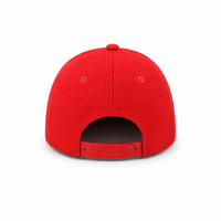 HBC Two-Tone Cap with Iconic Hudson's Bay Stripes thumbnail 5 natural red back