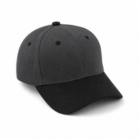 HBC Two-Tone Cap with Iconic Hudson's Bay Stripes thumbnail 13 charcoal/black angle