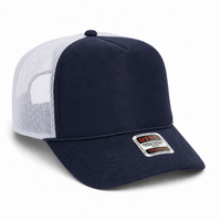 Ottocap 39165 High Crown Foam trucker with rope thumbnail 77 navy navy white angle