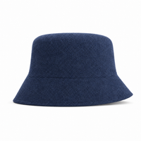 Terry Towelling Flex Bucket Hat thumbnail 89 navy right