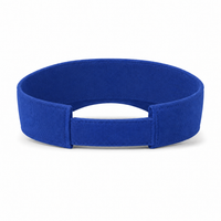 Pro Series Breathable Adjustable Sports Visor thumbnail 53 royal blue back
