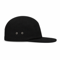 Flex R165 Premium Cotton 5-Panel Adjustable Cap thumbnail 4 black right