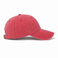 Flex Enzyme Washed Adjustable Baseball Cap thumbnail 39 red right