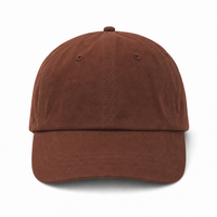 Flex Bamboo Eco-Friendly 6-Panel Unstructured Cap with Moisture-Wicking Sweatband thumbnail 8 chocolate front