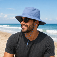 Slouch Hat Break-away Clip thumbnail 57 skyblue moodboard