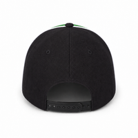 Arena Two Tone Structured Snapback Cap thumbnail 12 black.white.green back