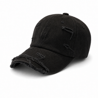 GTO Enzyme Washed Destroyed Trucker Cap with Distressed Style thumbnail 12