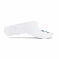 Pro Golf Visor with Adjustable Velcro Strap and Mesh Ventilation thumbnail 47 white right