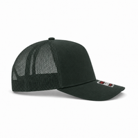 Ottocap 32285 A-Frame 5-Panel Mesh Back Trucker Hat thumbnail 68 dark green right