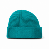 Premium Lambswool Flex Beanie with Cuff – Ultra Soft & Warm thumbnail 87 teal right