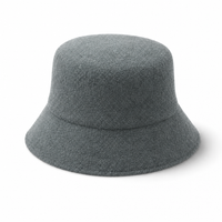 Terry Towelling Flex Bucket Hat thumbnail 70 steel angle
