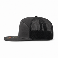 R168 Trucker Hat with Breathable Mesh and Adjustable Fit thumbnail 20 charcoal left