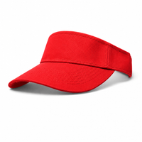 Flex Event Visor in Multiple Vibrant Colours thumbnail 8 red angle