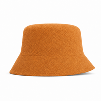 Terry Towelling Flex Bucket Hat thumbnail 44 orange right