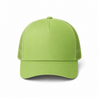 Kosiosko Structured Cotton Blend Trucker Hat thumbnail 27 green front