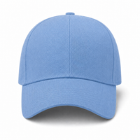 A Frame Flex Cap with Adjustable Snapback and Premium Cotton thumbnail 72 sky front