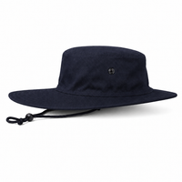 Surf Hat with Break-Away Strap in Wide Brim Design thumbnail 36 navy right