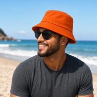 Flex 1000 Bucket Hat thumbnail 30 orange moodboard