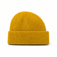 Premium Lambswool Flex Beanie with Cuff – Ultra Soft & Warm thumbnail 66 gold right