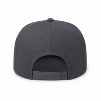 OTTO CAP 5-Panel Mid Profile Structured Baseball Cap thumbnail 37 charcoal back