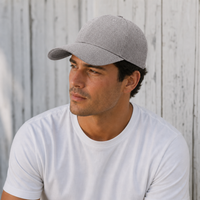 Flexfit Heatherlight Cap with Melange Fabric in Grey Tones thumbnail 16