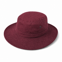 Polyviscose Wide Brim Surf Hat with Adjustable Toggle thumbnail 24