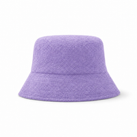 Terry Towelling Flex Bucket Hat thumbnail 77 purple front
