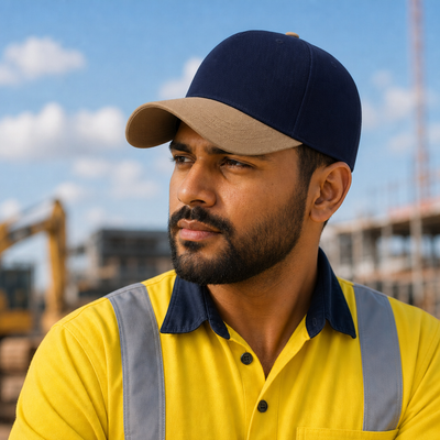 A Frame Flex Cap with Adjustable Snapback and Premium Cotton
