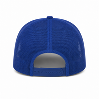 Ottocap 32285 A-Frame 5-Panel Mesh Back Trucker Hat thumbnail 5 royal back