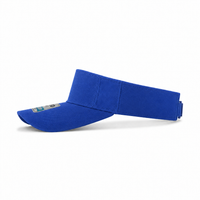 Pro Golf Visor with Adjustable Velcro Strap and Mesh Ventilation thumbnail 40 royal blue left