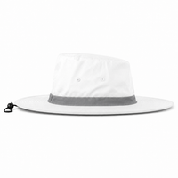 Hi Vis Reflector Safety Hat thumbnail 25 white right