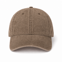 Flex Enzyme Washed Adjustable Baseball Cap thumbnail 67 mocha front