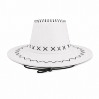 Cowboy Hat thumbnail 27 white back